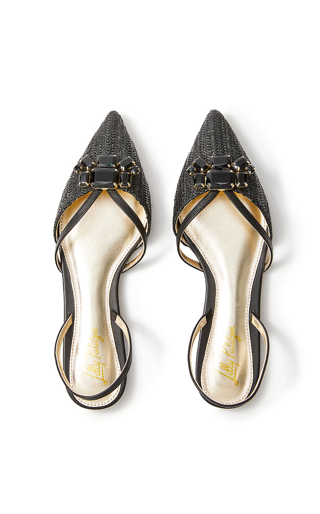 Remi Slingback Shoe - Noir