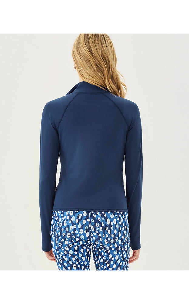 UPF 50+ Luxletic Breaker Jacket - Low Tide Navy