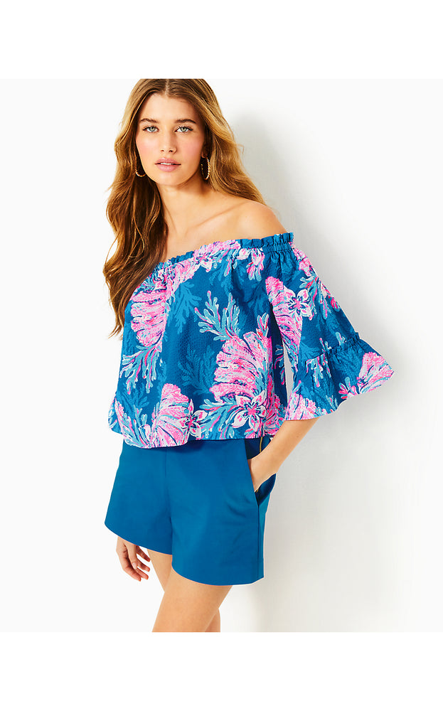 Croix Off-the-Shoulder Top - Multi - For The Fans