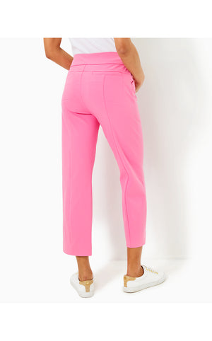 UPF 50+ Luxletic 26" Alston Crop Pant - Confetti Pink