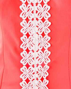Shelli Stretch Top - Cane Coral