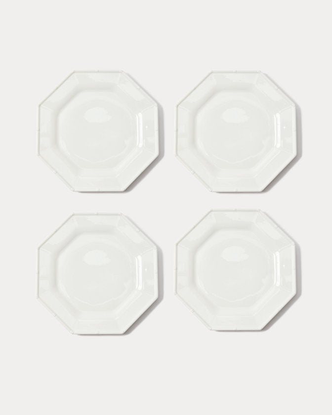 Porcelain Dinner Plate Set - Resort White