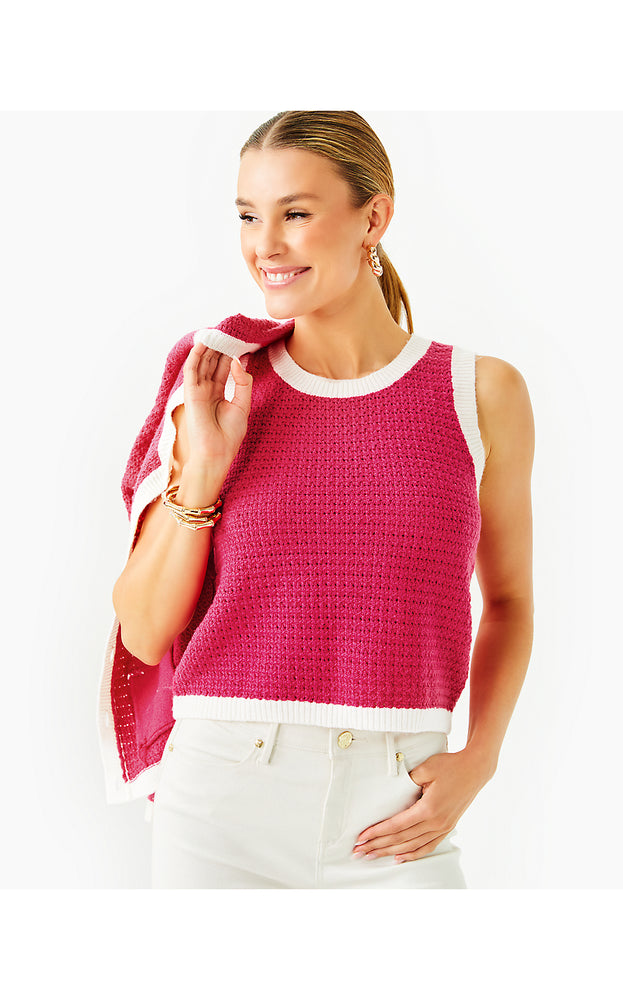 Valoria Sweater Set - Raspberry Rouge