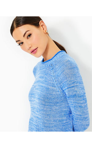 Deba Sweater - Blue Stream Marl