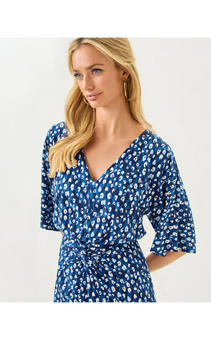 Adalyn Mini Dress - Starlight Navy You’re An Animal