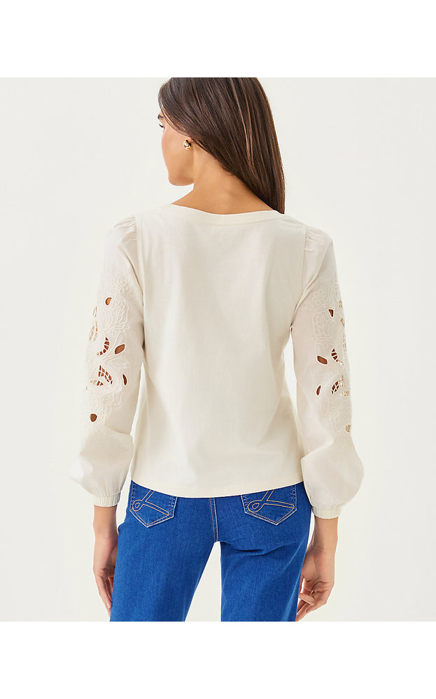 Isley Knit Top - Coconut