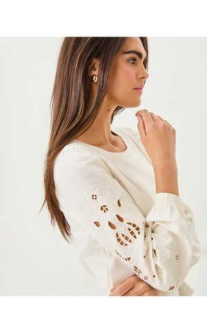 Isley Knit Top - Coconut