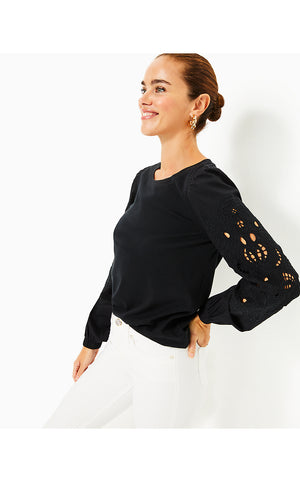 Isley Knit Top - Noir