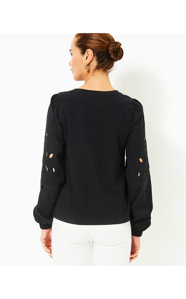 Isley Knit Top - Noir