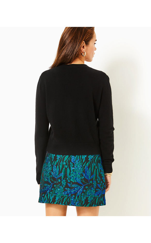 Redmond Mini Skirt - Deep Lagoon - Berry Wild Metallic Brocade