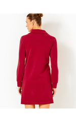 UPF 50+ Eleni Dress - Malbec Red