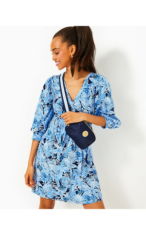 Cass Dress - Bonaire Blue Coastal Constellation