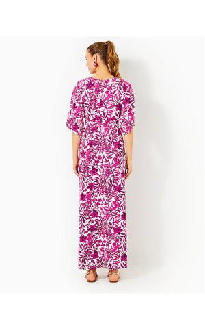 Roselle Maxi Dress - Elderflower Blossom Lil Escape Plan