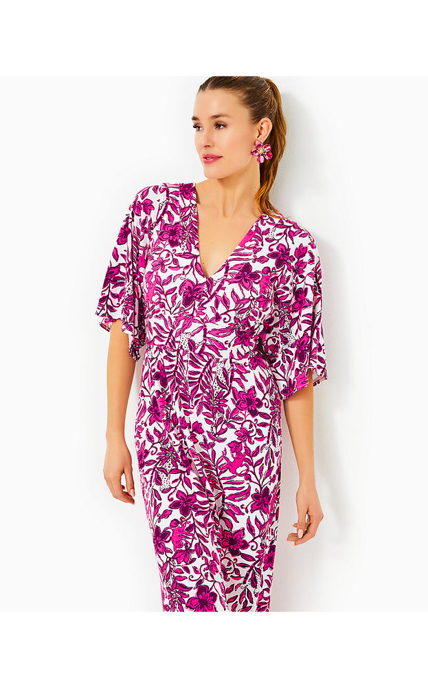 Roselle Maxi Dress - Elderflower Blossom Lil Escape Plan