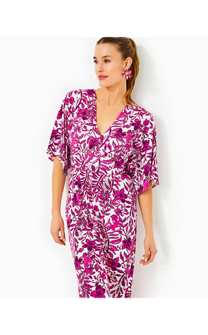 Roselle Maxi Dress - Elderflower Blossom Lil Escape Plan