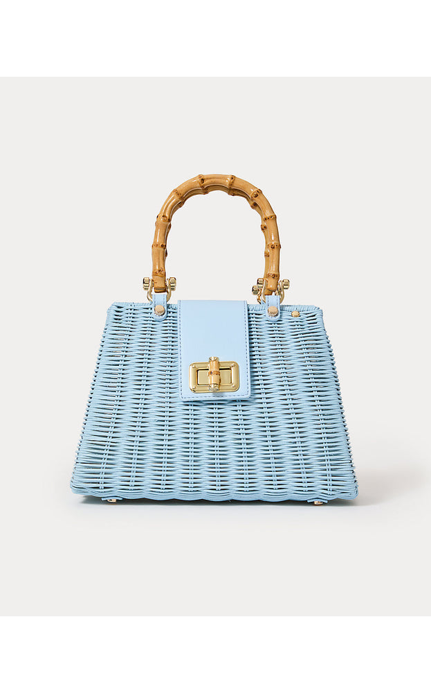 Leena Top Handle Bag - Bluette