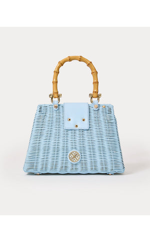 Leena Top Handle Bag - Bluette