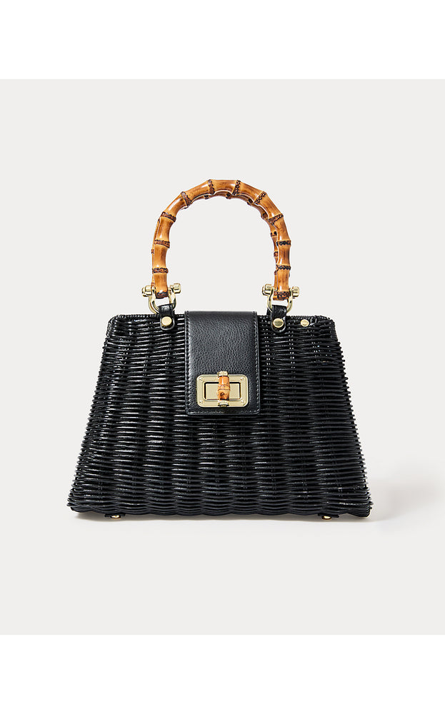 Leena Top Handle Bag - Noir