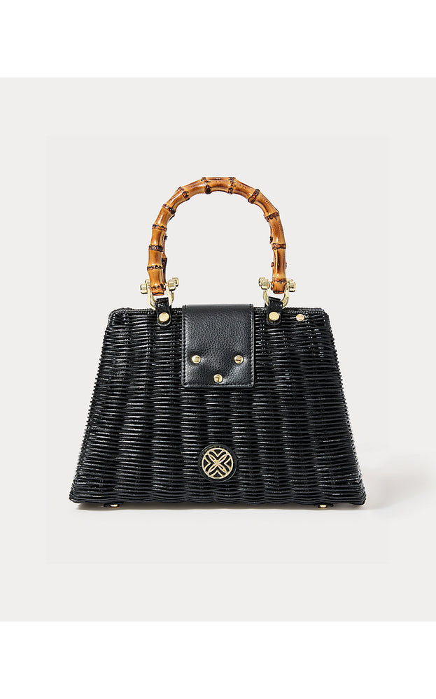 Leena Top Handle Bag - Noir