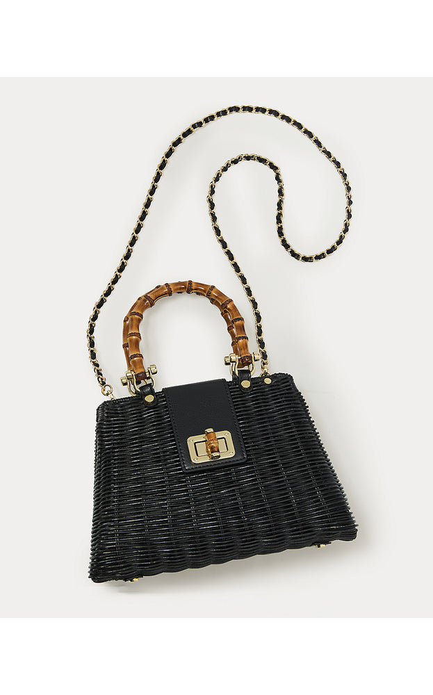 Leena Top Handle Bag - Noir