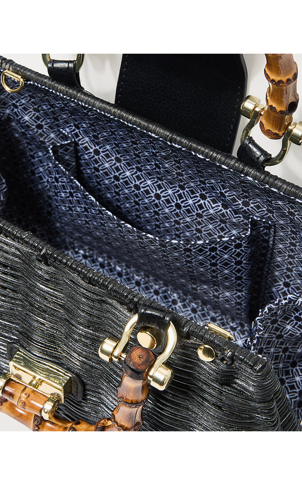 Leena Top Handle Bag - Noir