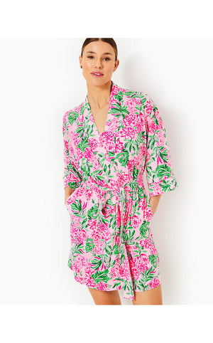 Cason PJ Robe - Conch Shell Pink - Koala La La