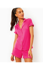 Augustina PJ Short - Passion Fruit Pink