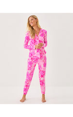28" Jeffers Pajama Pant - Parigi Pink Supporting Squad