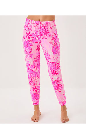 28" Jeffers Pajama Pant - Parigi Pink Supporting Squad