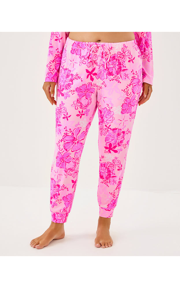 28" Jeffers Pajama Pant - Parigi Pink Supporting Squad