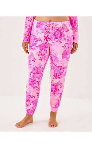 28" Jeffers Pajama Pant - Parigi Pink Supporting Squad