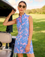 UPF 50+ Luxletic Catarina Dress - Conch Shell Pink Up Scale