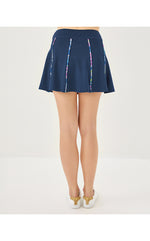 UPF 50+ Luxletic Bungalo High Rise Skort - Multi Dahlia Licious