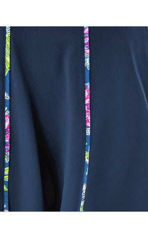 UPF 50+ Luxletic Bungalo High Rise Skort - Multi Dahlia Licious
