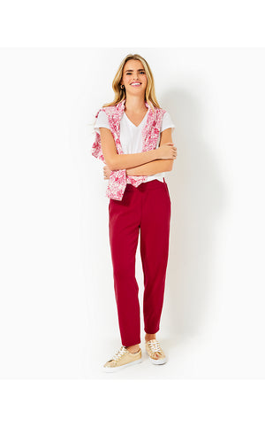 UPF 50+ 27" Riley Pant - Malbec Red