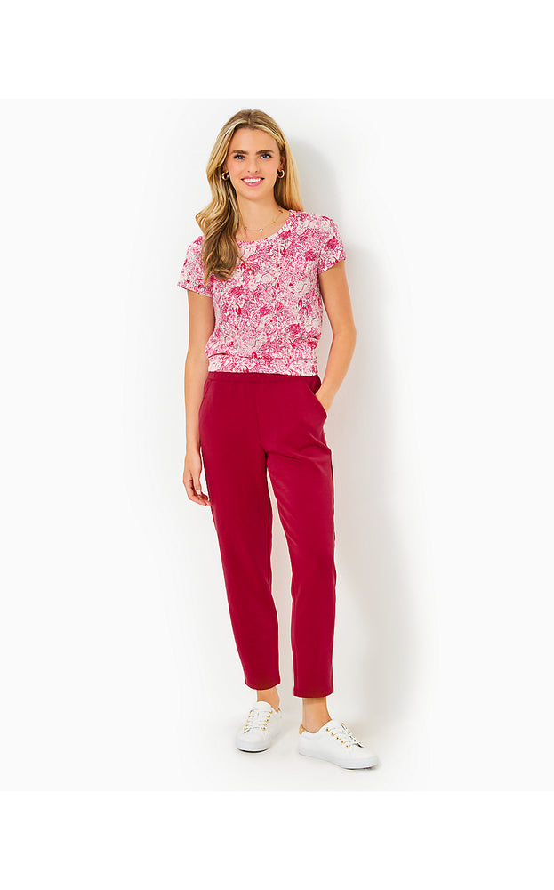 UPF 50+ 27" Riley Pant - Malbec Red