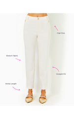 29" Ana High Rise Pant - Coconut