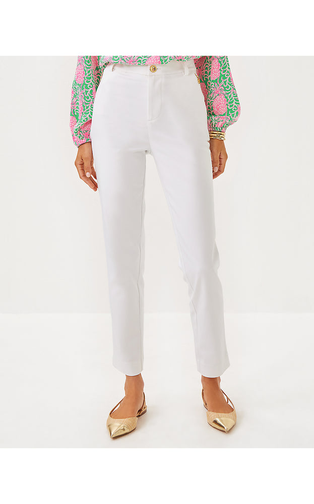 29" Ana High Rise Pant - Resort White