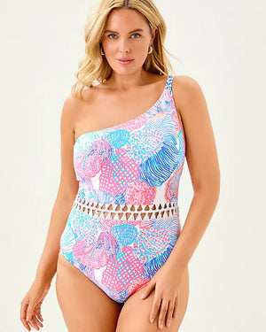 Tarly One-Piece Swimsuit - Multi Roar of The Seas