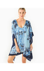 Maryal Cover-Up - Bonaire Blue Just A Little Koi Engineered Coverup