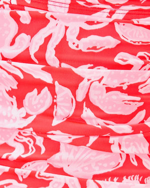 Solaria One-Piece Swimsuit - Cane Coral Crab Collab