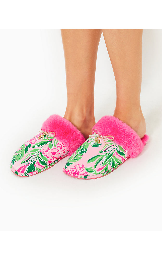 Harte Bow Slipper - Conch Shell Pink Koala La La