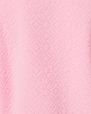 Eleni Pullover - Conch Shell Pink Butterfly Quilted