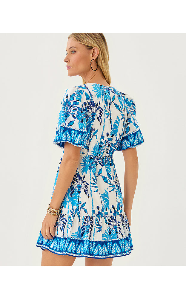 Kentlee Dress - Coconut Swayin In The Breeze Engineered