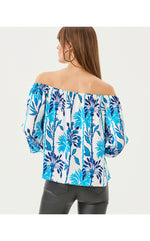 Elizabethany Off-The-Shoulder Top - Coconut Swayin In The Breeze