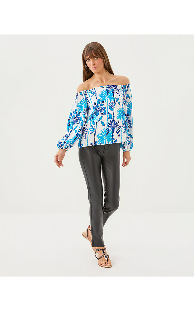 Elizabethany Off-The-Shoulder Top - Coconut Swayin In The Breeze