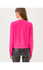 Tippery Cashmere Cardigan - Parigi Pink