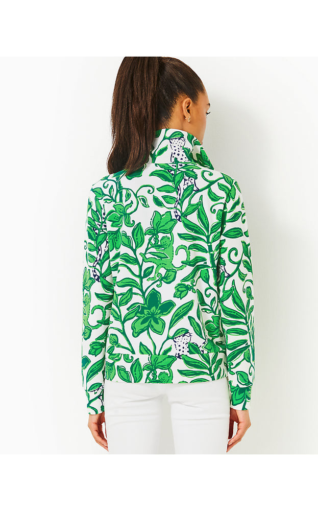 UPF 50+ Eleni Pullover - Fiddle Leaf Green - Escape Plan