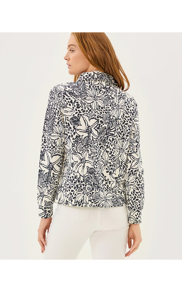 UPF 50+ Eleni Pullover - Onyx Lots To Spot
