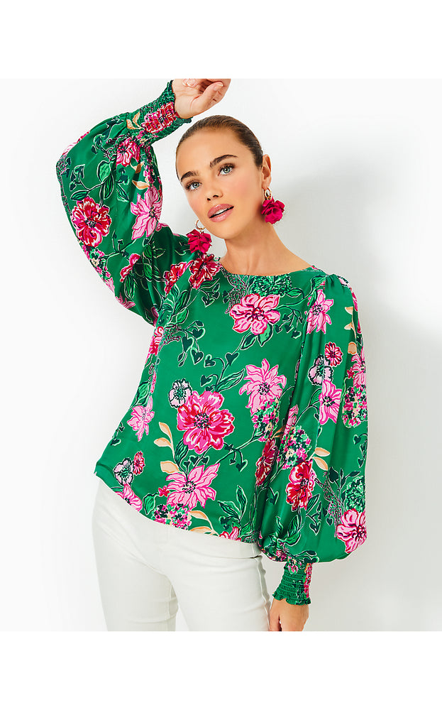 Alfreda Long Sleeve Top - Multi - Safari Sanctuary